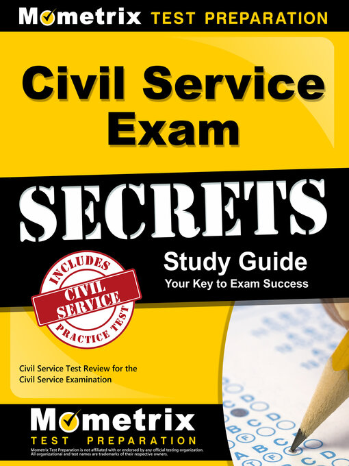 Title details for Civil Service Exam Secrets Study Guide by Civil Service Exam Secrets Test Prep Staff - Available